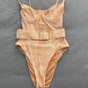 Danielle belted One Piece - We Wore What Brand (S)